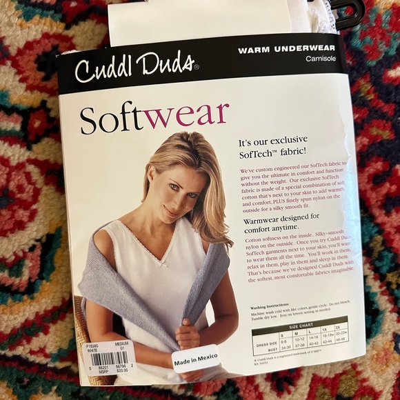 NWT Cuddl Duds Camisole - Picture 2 of 3
